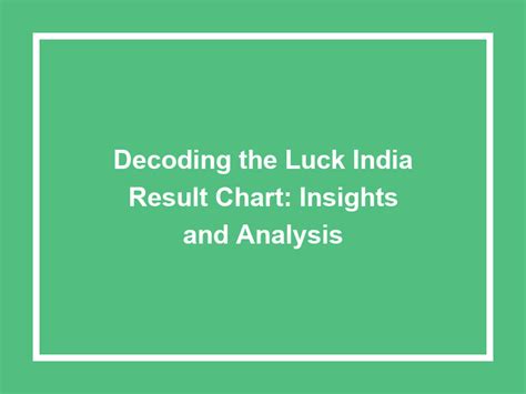 luck india chart luck india chart|luck india quiz results.